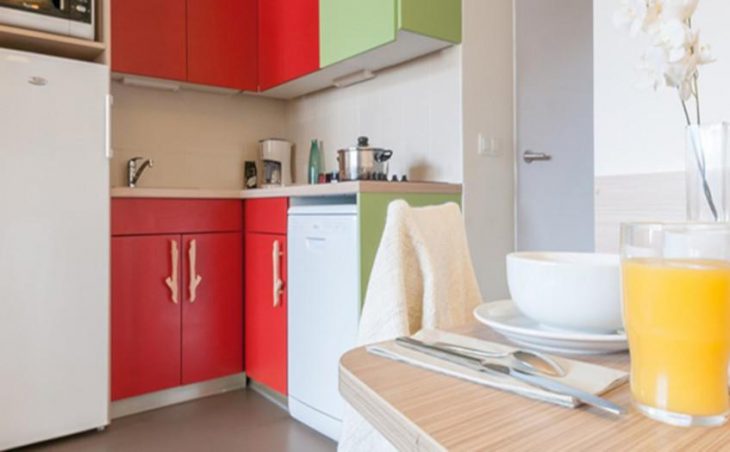 Electra Apartments, Avoriaz, Kitchenette